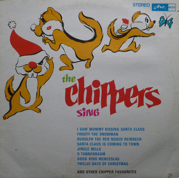 The Chippers ‎– Christmas With The Chippers - 1963- Children's, Folk, World, & Country (vinyl)