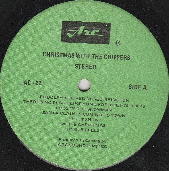 The Chippers ‎– Christmas With The Chippers - 1963- Children's, Folk, World, & Country (vinyl)