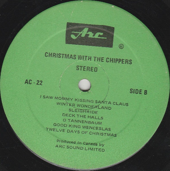 The Chippers ‎– Christmas With The Chippers - 1963- Children's, Folk, World, & Country (vinyl)