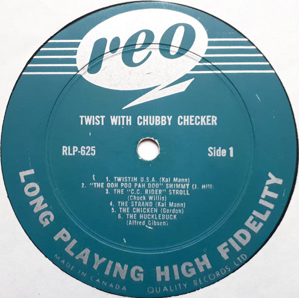 Chubby Checker – Twist With Chubby Checker - 1980- Rock, Funk / Soul Rock & Roll, Rhythm & Blues, Twist ( Clearance Vinyl )