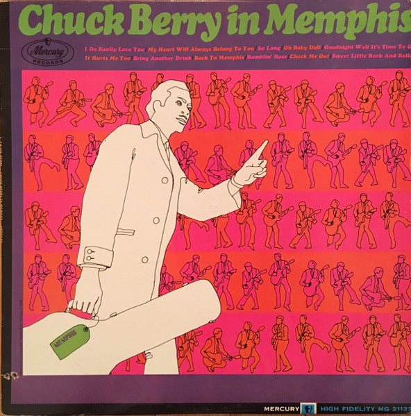 Chuck Berry – Chuck Berry In Memphis - 1967-Rock ,Rock & Roll ( Rare Vinyl )