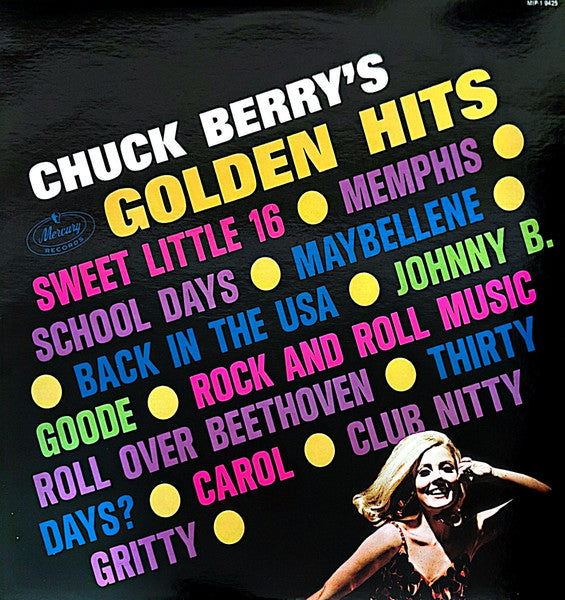 Chuck Berry – Chuck Berry's Golden Hits 1967 Rock Style: Blues Rock, Rockabilly (vinyl) N Mint
