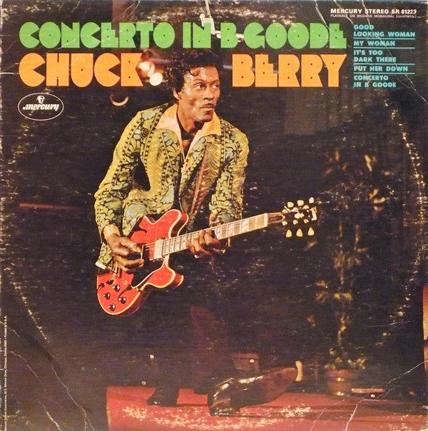 Chuck Berry ‎– Concerto In B Goode - 1969-Rock, Funk / Soul, Blues (vinyl)