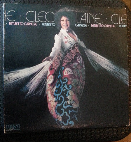 Cleo Laine ‎– Return To Carnegie -1977- Jazz (vinyl)
