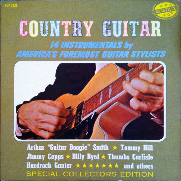 Country Guitar  - 1965-Country -  Billy Byrd & Jimmy Capps, Tommy Hill, Hardrock Gunte + (Vinyl)
