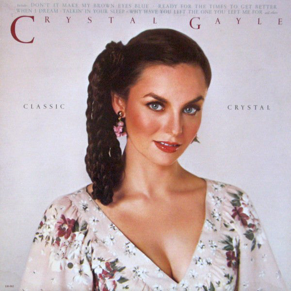 Crystal Gayle ‎– Classic Crystal - 1979-Country Blues (vinyl)