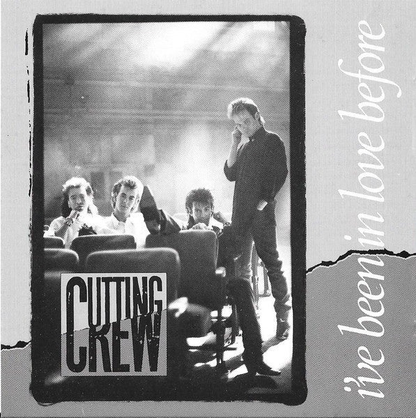 Cutting Crew ‎– I've Been In Love Before -1987 Synth-pop - Promo, Single, 33 ⅓ RPM COVER IS MISSING PAPER FROM BOTTOM HALF
