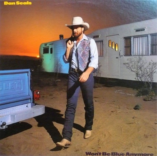 Dan Seals – Won't Be Blue Anymore - 1985- Country (Vinyl) NM