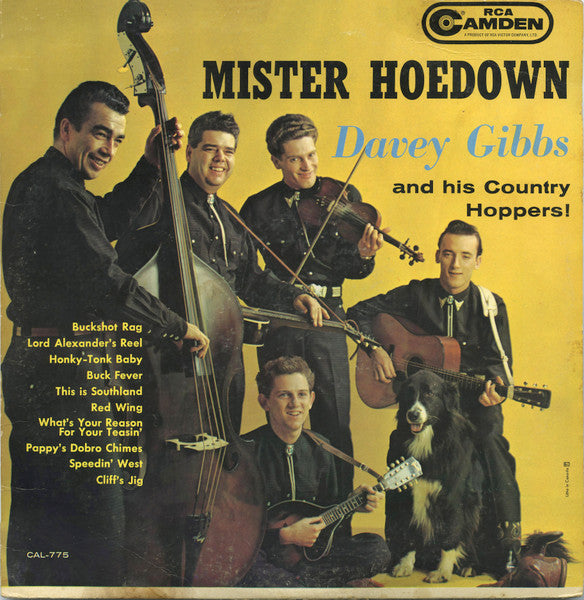 Davey Gibbs And His Country Hoppers – Mister Hoedown Folk, World, &  Country (vinyl)
