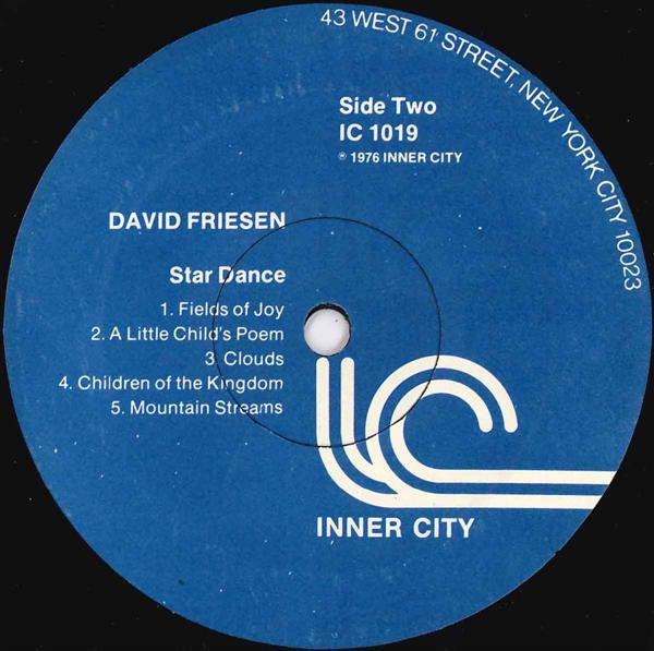 David Friesen – Star Dance (Jazz, Vinyl LP) Inner City IC‑1019