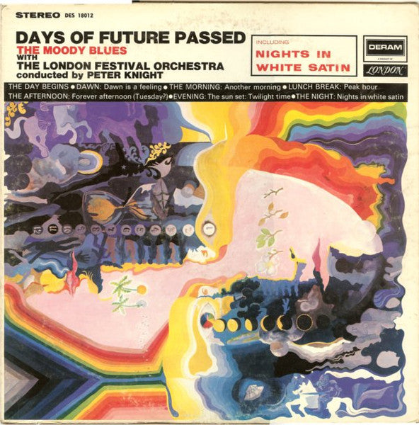 Moody Blues - Days of Future Passed-1967 -  Psychedelic Rock (vinyl)