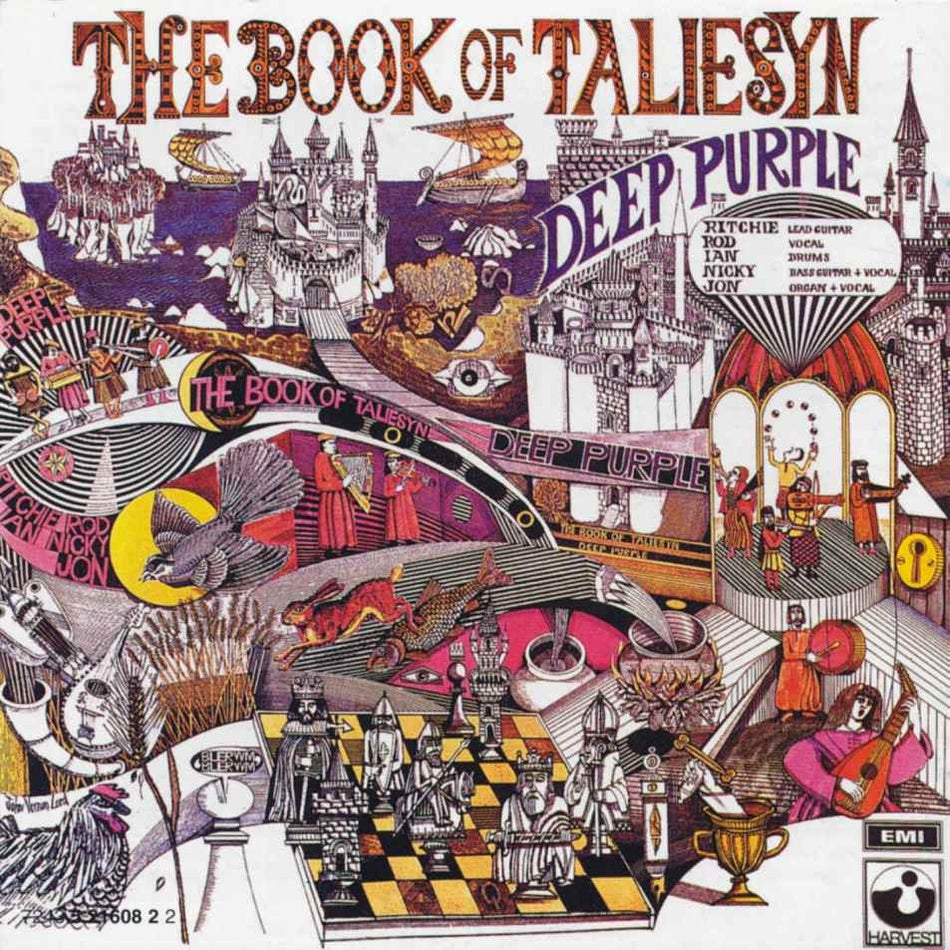 Deep Purple ‎– The Book Of Taliesyn -1968 -&nbsp; Hard Rock, Psychedelic Rock, Prog Rock, Blues Rock (vinyl)