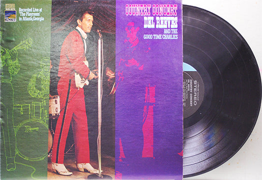 Del Reeves – Country Concert--Live At The Playroom In Atlanta, Georgia - 1970-Honky Tonk (Vinyl) Near Mint
