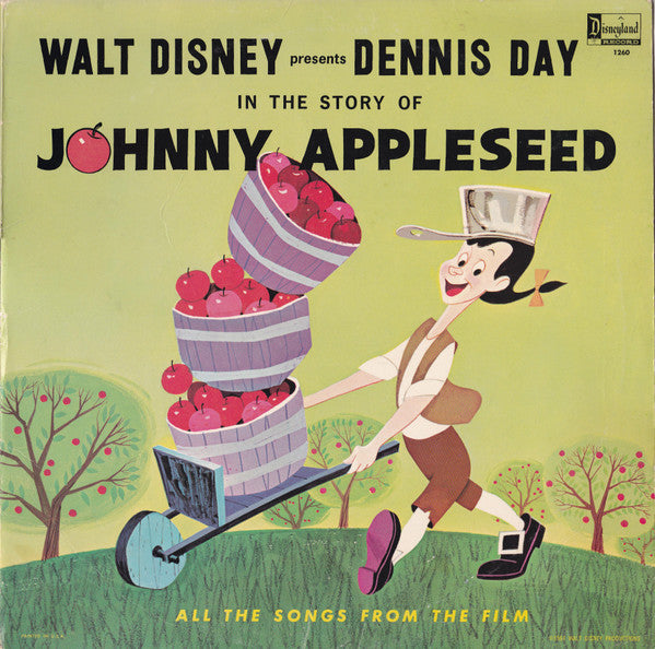 Dennis Day – Walt Disney Presents Dennis Day In The Story Of Johnny Appleseed -1964-	Children's, Folk, World, & Country, (vinyl)