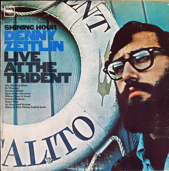 Denny Zeitlin – Shining Hour Live At The Trident 1966-Jazz Style: Post Bop (Rare Vinyl) Near Mint