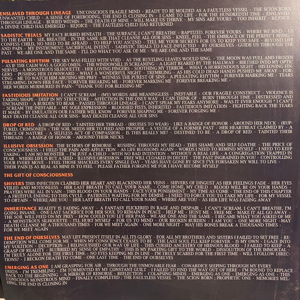 Depths Of Hatred – Inheritance - 2021-Deathcore - Vinyl, LP, Album, Red / Orange / Black spatter - Sealed Copy