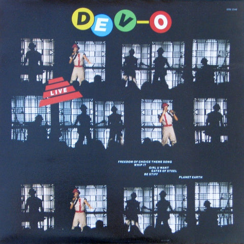Devo – Dev-O Live - 1991-Electronic, Rock , Synth-pop (Vinyl) 12", EP
