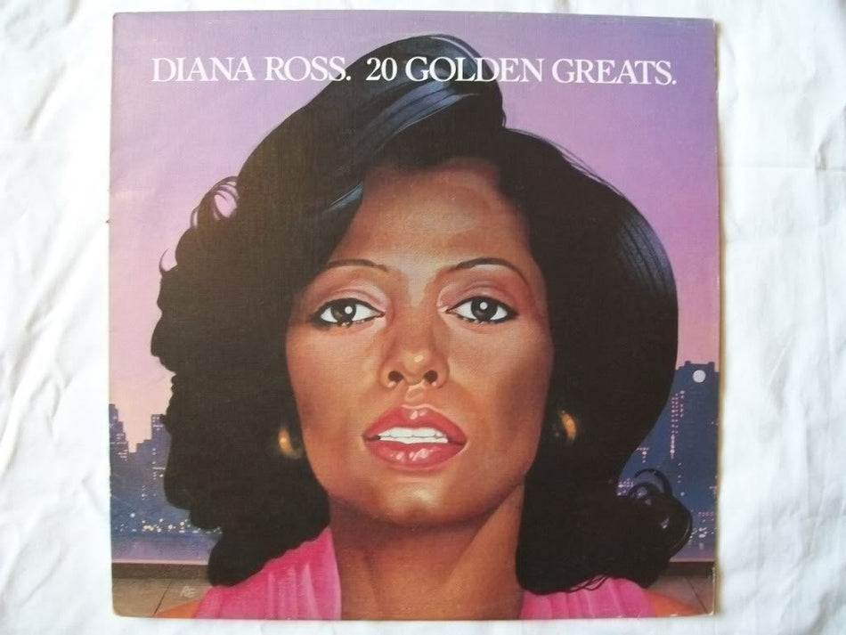 Diana Ross ‎– 20 Golden Greats -1981  (Spanish Import Vinyl) Funk / Soul