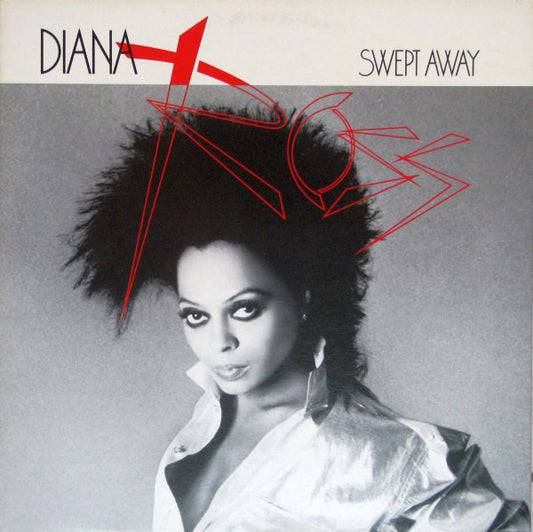 Diana Ross ‎– Swept Away - 1984-Electronic, Funk / Soul Style: Synth-pop, Soul (vinyl)  Bargain Bin