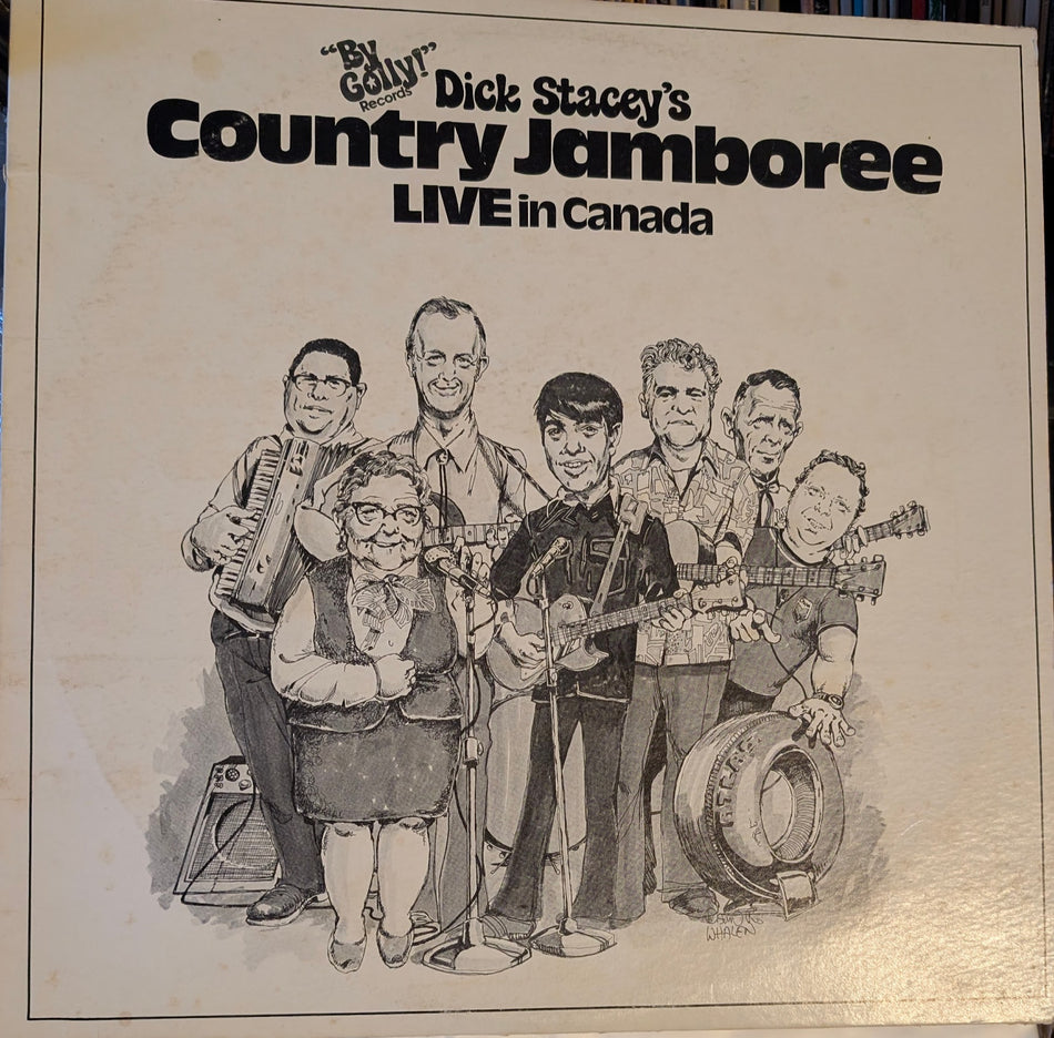 DICK STACEY’S COUNTRY JAMBOREE – Live in Canada (1970s) — Country/Variety (vinyl)