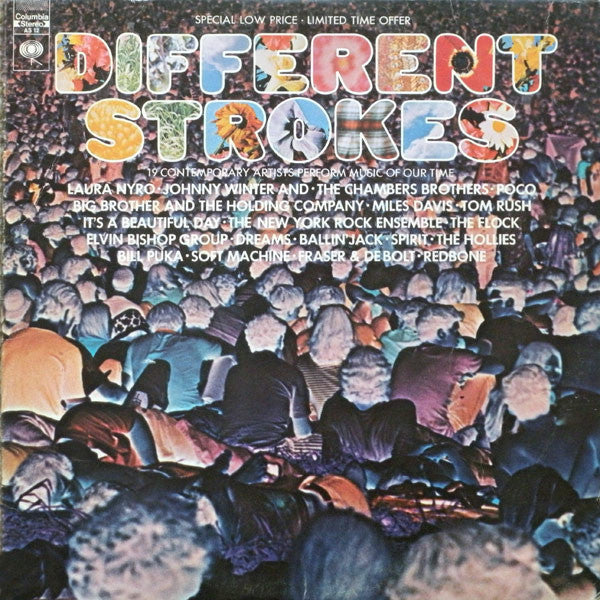 Different Strokes - 1971- Ballin' Jack, Miles Davis, Redbone, It's A Beautiful Day + (vinyl)