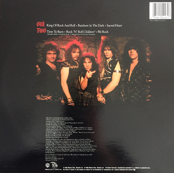 Dio Intermission - 1986-Heavy Metal Vinyl, 12", Mini-Album