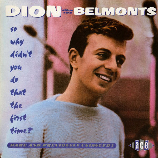 Dion  & Dion & The Belmonts ‎– So Why Didn't You Do That The First Time? 1985-  Doo Wop (UK Import Vinyl)
