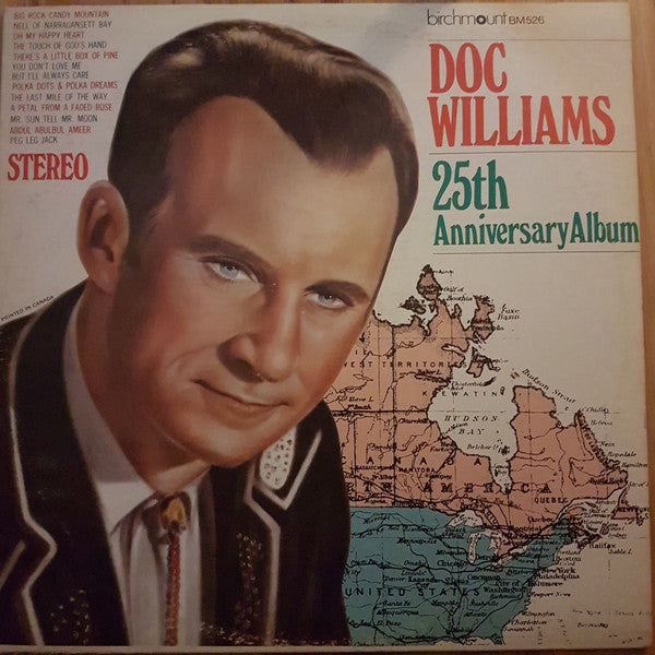 Doc Williams – 25th Anniversary Album - Folk, World, & Country Style: Country (Vinyl) Near Mint