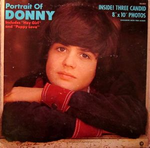 Donny Osmond ‎– Portrait Of Donny -1972 Pop ( vinyl ) Near Mint