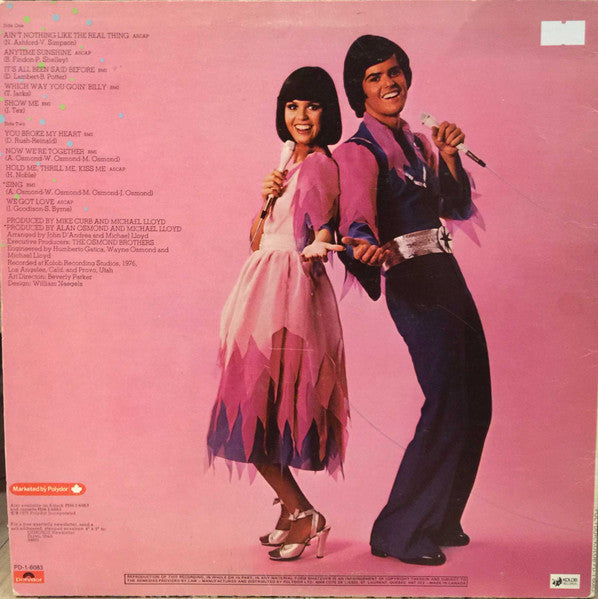 Donny & Marie New Season - 1976-	Rock, Pop, Folk  (Clearance Vinyl)