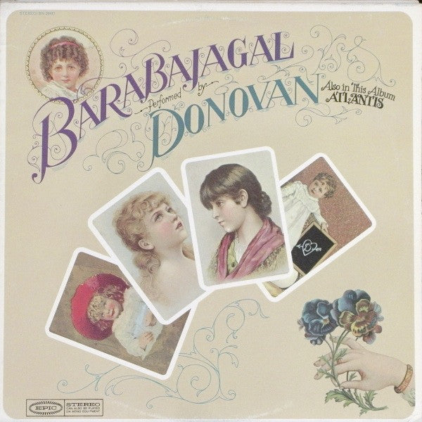 Donovan ‎– Barabajagal - 1968- Psychedelic Rock, Folk ( clearance vinyl) marks on vinyl