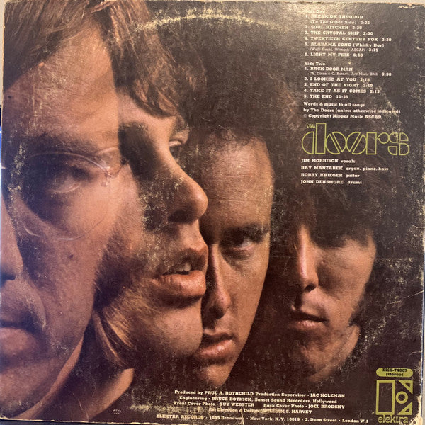 Doors ,The -"Self Titled" Classic Rock EKS-74007 Record Vinyl Gold label (vinyl)