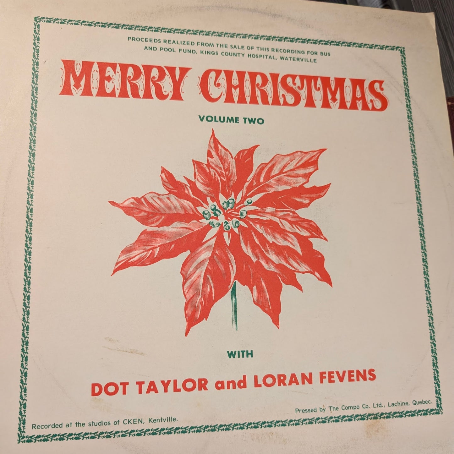 Dot Taylor And Loran Fevens – Merry Christmas From Us Vol II -Maritime , Christmas (Vinyl)