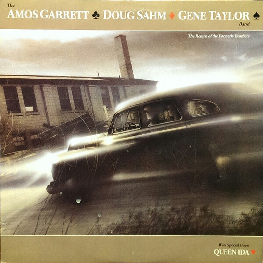 Amos Garrett, The -  Doug Sahm, Gene Taylor Band ‎– The Return Of The Formerly Brothers -1987 Country Blues (vinyl)