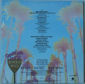 Down And Out In Beverly Hills (Original Motion Picture Soundtrack) 1986-Stage & Screen ,Soundtrack (vinyl)