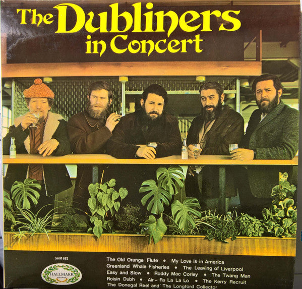 The Dubliners – In Concert – 1965 – Folk, World, & Country (vinyl lp)
