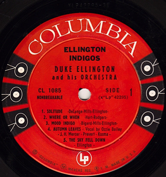 Duke Ellington – Ellington Indigos – 1958 – Jazz (vinyl)