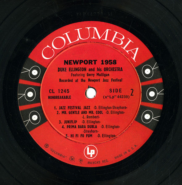 Duke Ellington And His Orchestra – Newport 1958  Jazz Style: Big Band, Swing (Rare Vinyl)