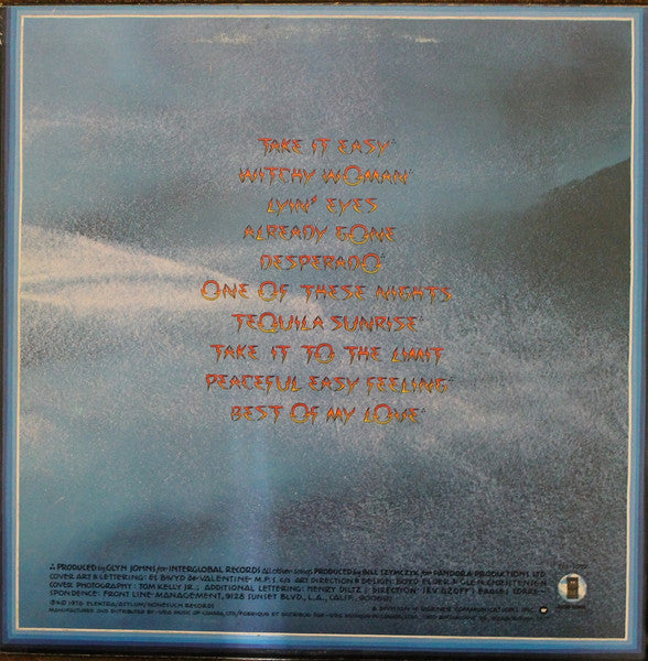 Eagles: Their Greatest Hits 1976 Classic Rock (clearance vinyl) marks