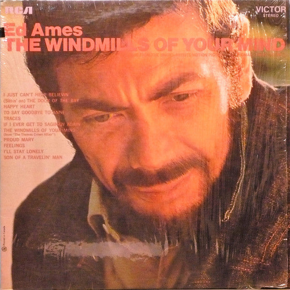 Ed Ames – The Windmills Of Your Mind -1969 -Pop  (Vinyl) Near Mint