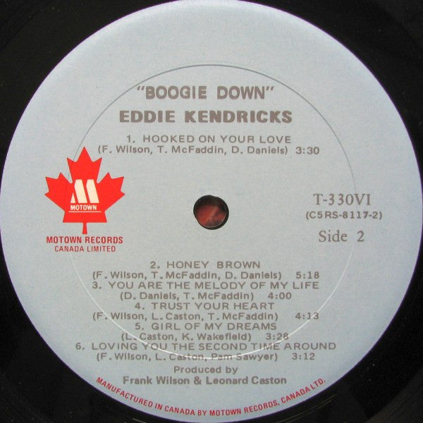 Eddie Kendricks – Boogie Down - 1974-Funk / Soul (Vinyl) Mint Copy