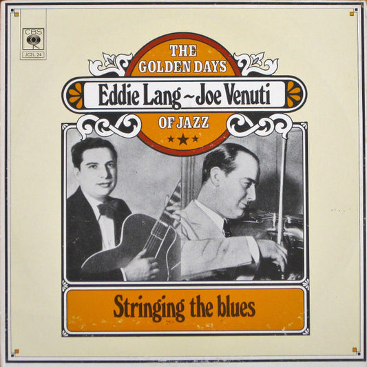 EDDIE LANG · JOE VENUTI – Stringing the Blues .1970, Jazz, Swing, Early Jazz (vinyl)  2lp