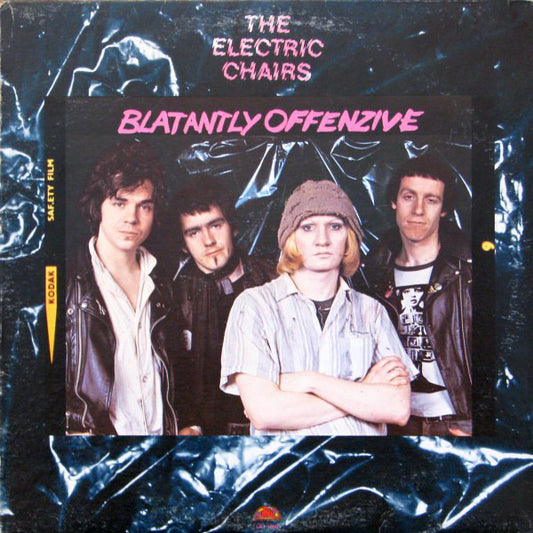 Electric Chairs ‎– Blatantly Offenzive -1978 - Punk (rare vinyl) note the marks