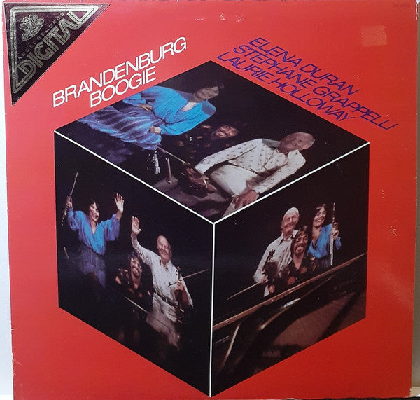 Elena Duran, Stéphane Grappelli, Laurie Holloway – Brandenburg Boogie - 1980- Jazz, classical (Vinyl)