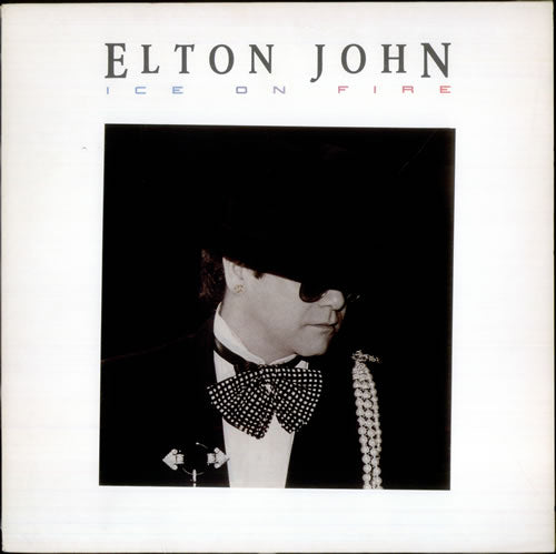 Elton John - Ice On Fire-1985 pop rock ( vinyl ) bargain bin