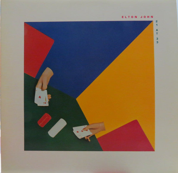 Elton John ‎– 21 At 33 - 1980 pop rock (vinyl)