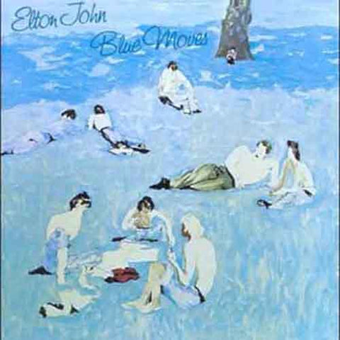 Elton John ‎– Blue Moves 1976 - 2 lps -pop (vinyl) awesome shape ! Mint