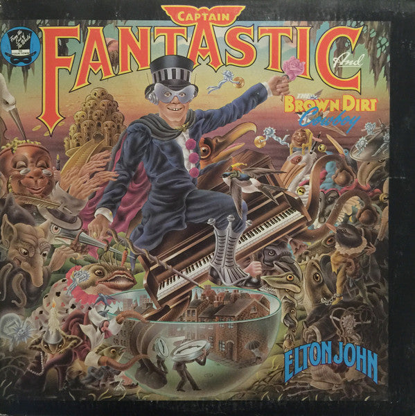Elton John ‎– Captain Fantastic And The Brown Dirt Cowboy -1975- Pop Rock, Classic Rock ( Vinyl)