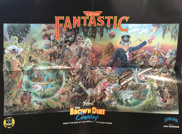 Elton John ‎– Captain Fantastic And The Brown Dirt Cowboy -1975- Pop Rock, Classic Rock ( Vinyl)