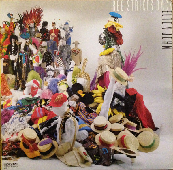 Elton John ‎– Reg Strikes Back -1988- Rock, Pop (vinyl)